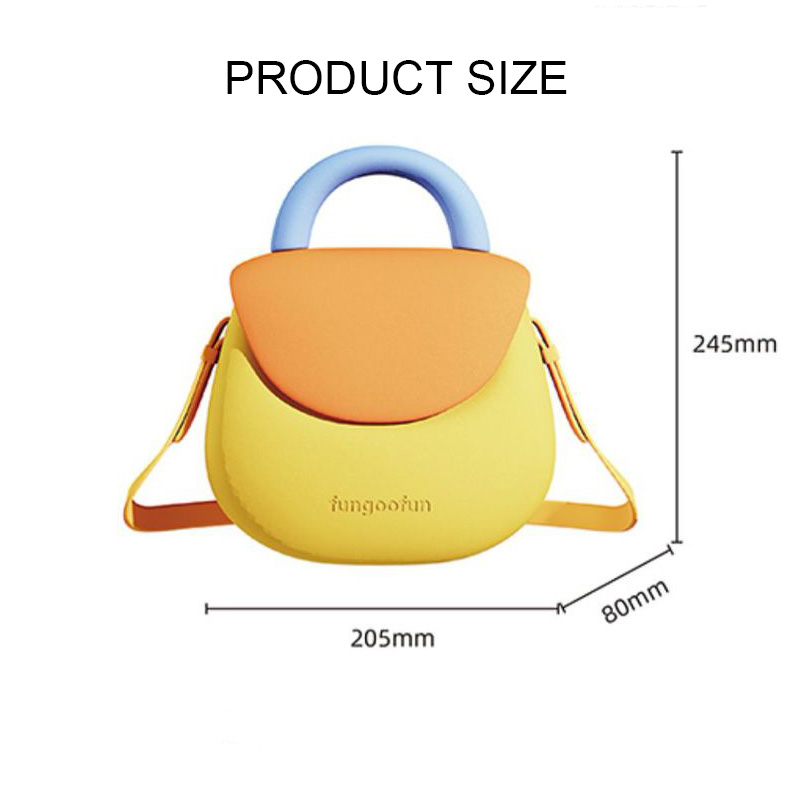 Dudu Same Style Waterproof Cute Mini Yellow Bag Portable Mobile Phone Bag - Image 4