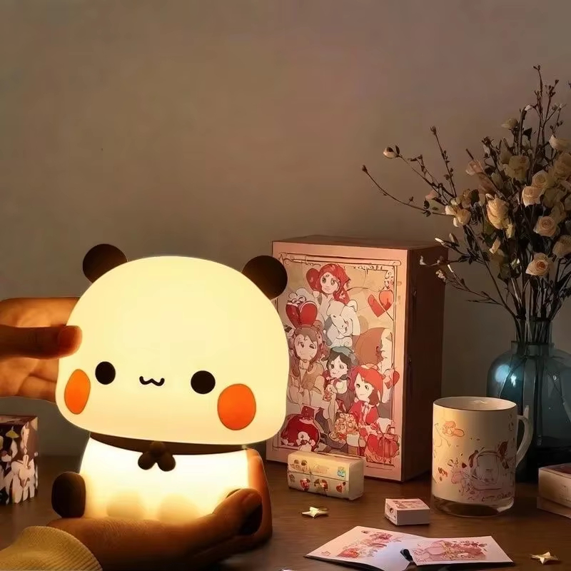 Little Panda Yier Pat-Activated Lamp Night Light & Ambiance Table Lamp Eye-Caring Sleep Companion Ideal Gift for Girls - Image 7