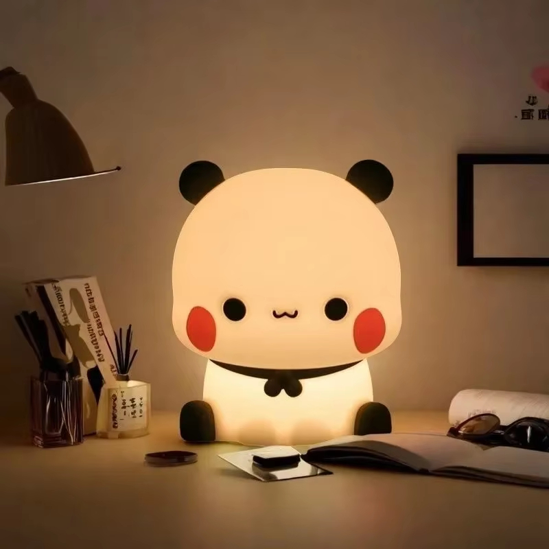 Little Panda Yier Pat-Activated Lamp Night Light & Ambiance Table Lamp Eye-Caring Sleep Companion Ideal Gift for Girls - Image 4