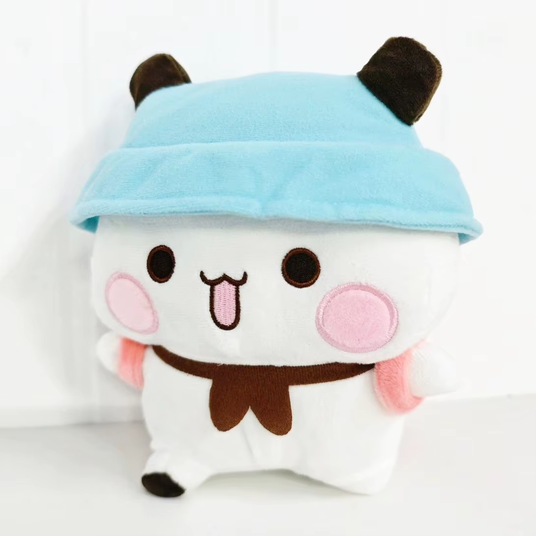 8" Dudu and Bubu Plush Toy Cute White Stuffed Animal Funny Collectible Gift - Image 4