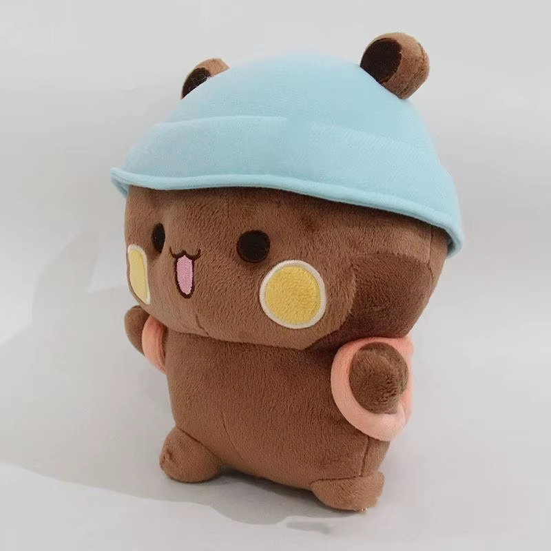 8" Dudu and Bubu Plush Toy Cute White Stuffed Animal Funny Collectible Gift - Image 3