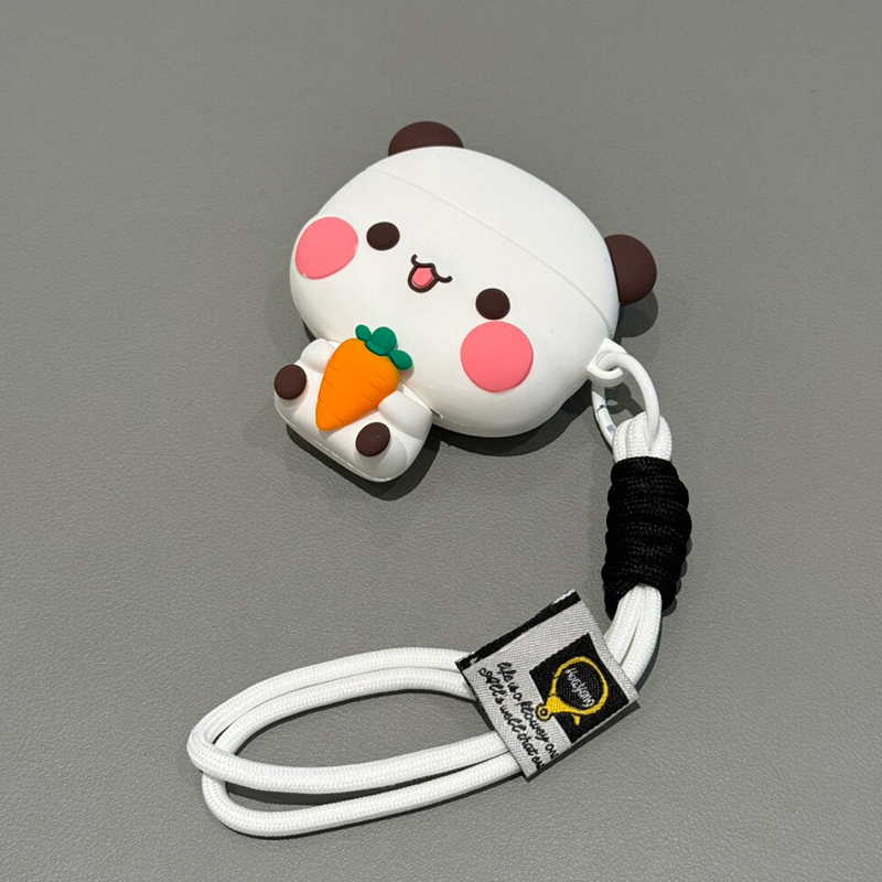 Cute Radish Bubu Dudu Dog Couple Silicone Shockproof Case Cover for AirPods 4/Pro/Pro2/Pro3 - Image 11