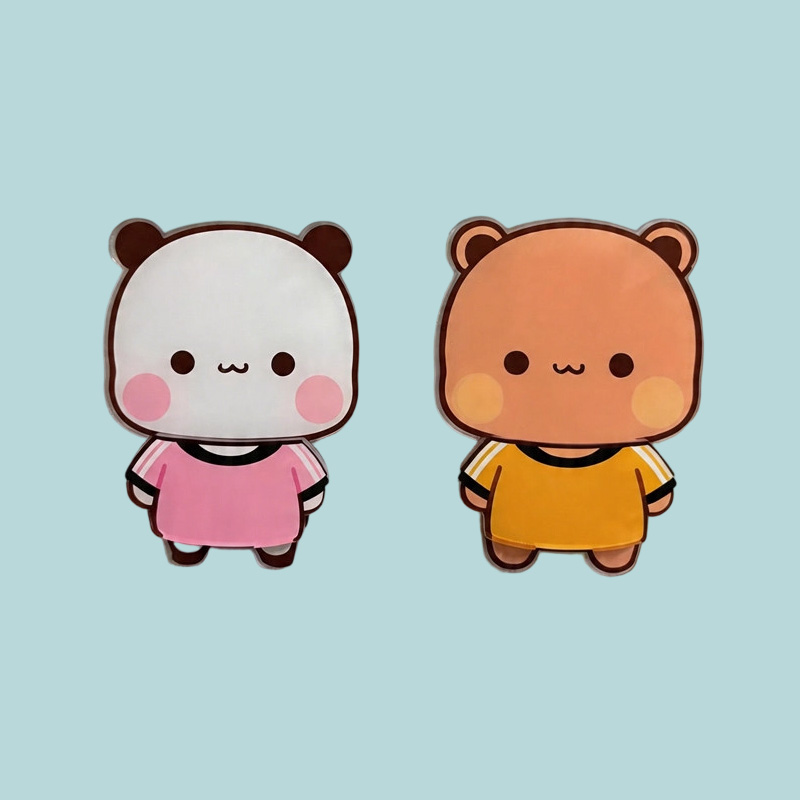 Bubu & Dudu Cute Cartoon Magnetic Dress-Up Fridge Magnets | Anime Merch Decor | Car Ornament Accessory - Image 6