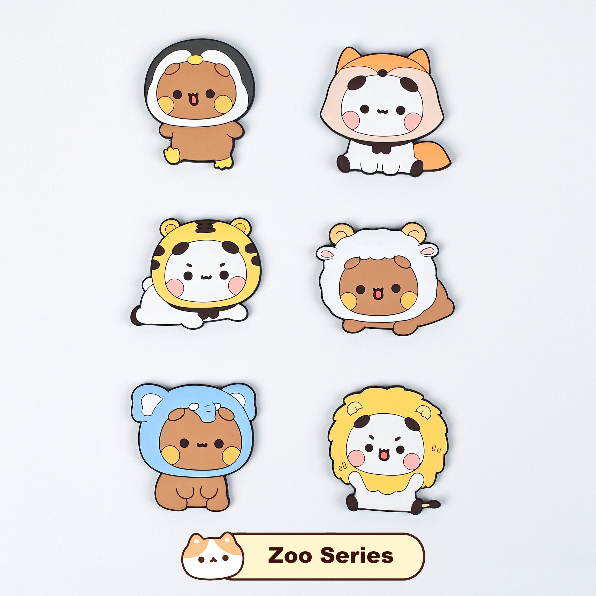 Cute Cartoon Acrylic Magnetic Stickers Home Desktop Decor Ornaments - Image 11