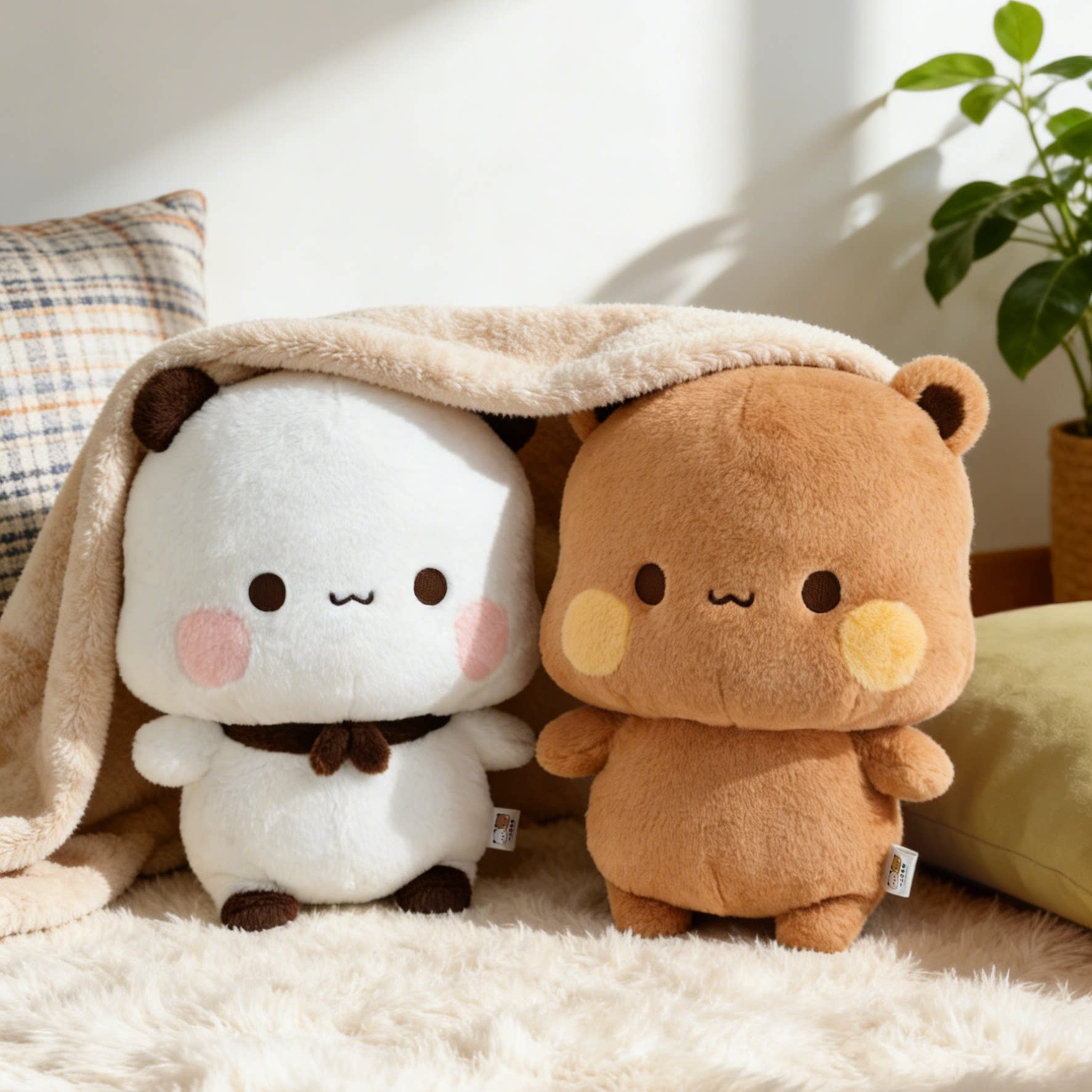 Cute Bubu Dudu Plush Doll Stuffed Animal Sleeping Pillow Toy Cartoon Figure Souvenir Gift - Image 2