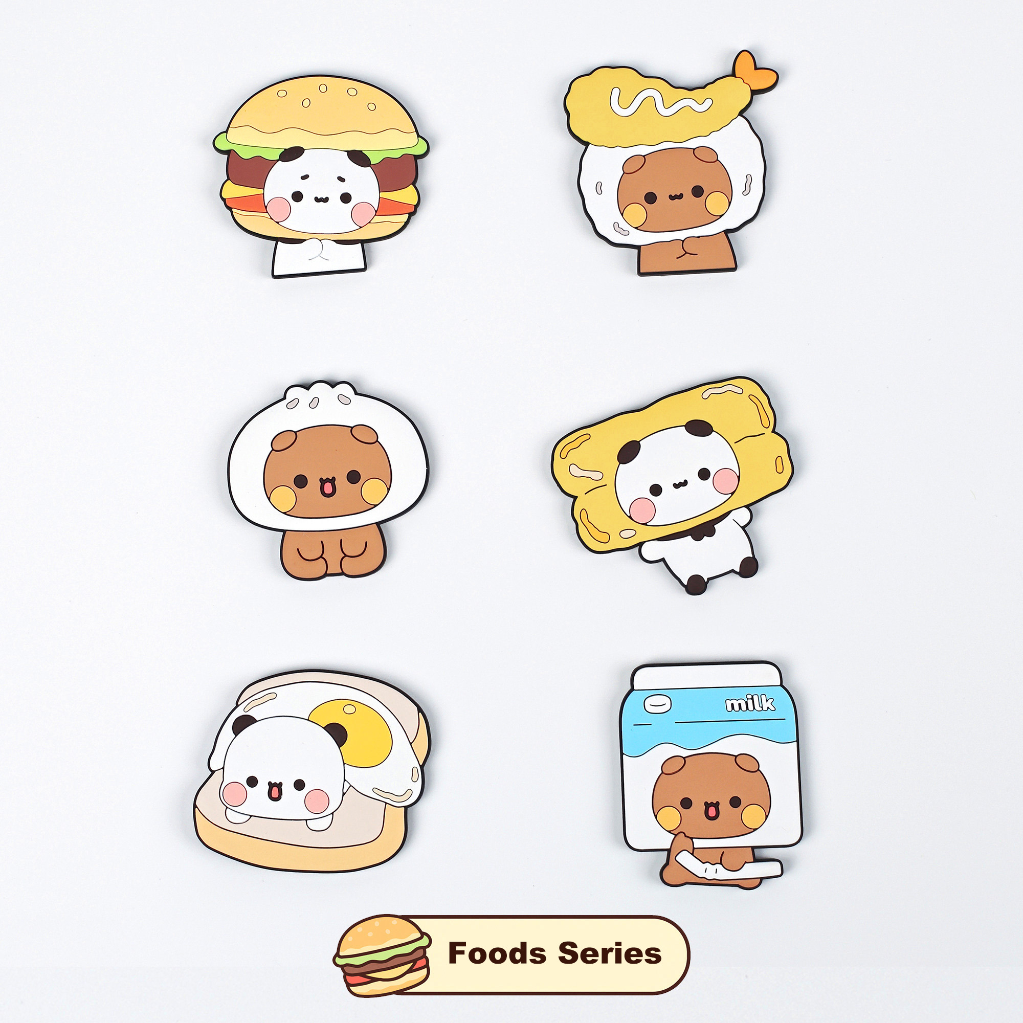 Cute Cartoon Acrylic Magnetic Stickers Home Desktop Decor Ornaments - Image 8