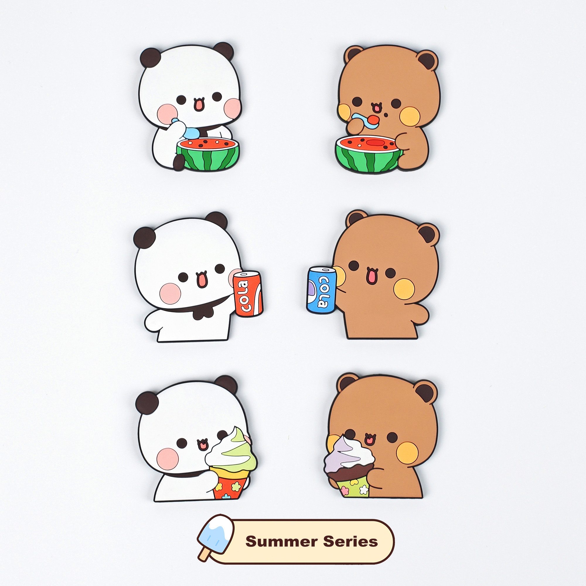 Cute Cartoon Acrylic Magnetic Stickers Home Desktop Decor Ornaments - Image 7