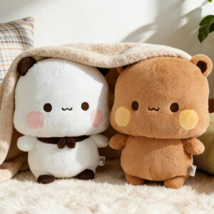 Cute Bubu Dudu Plush Doll Stuffed Animal Sleeping Pillow Toy Cartoon Figure Souvenir Gift