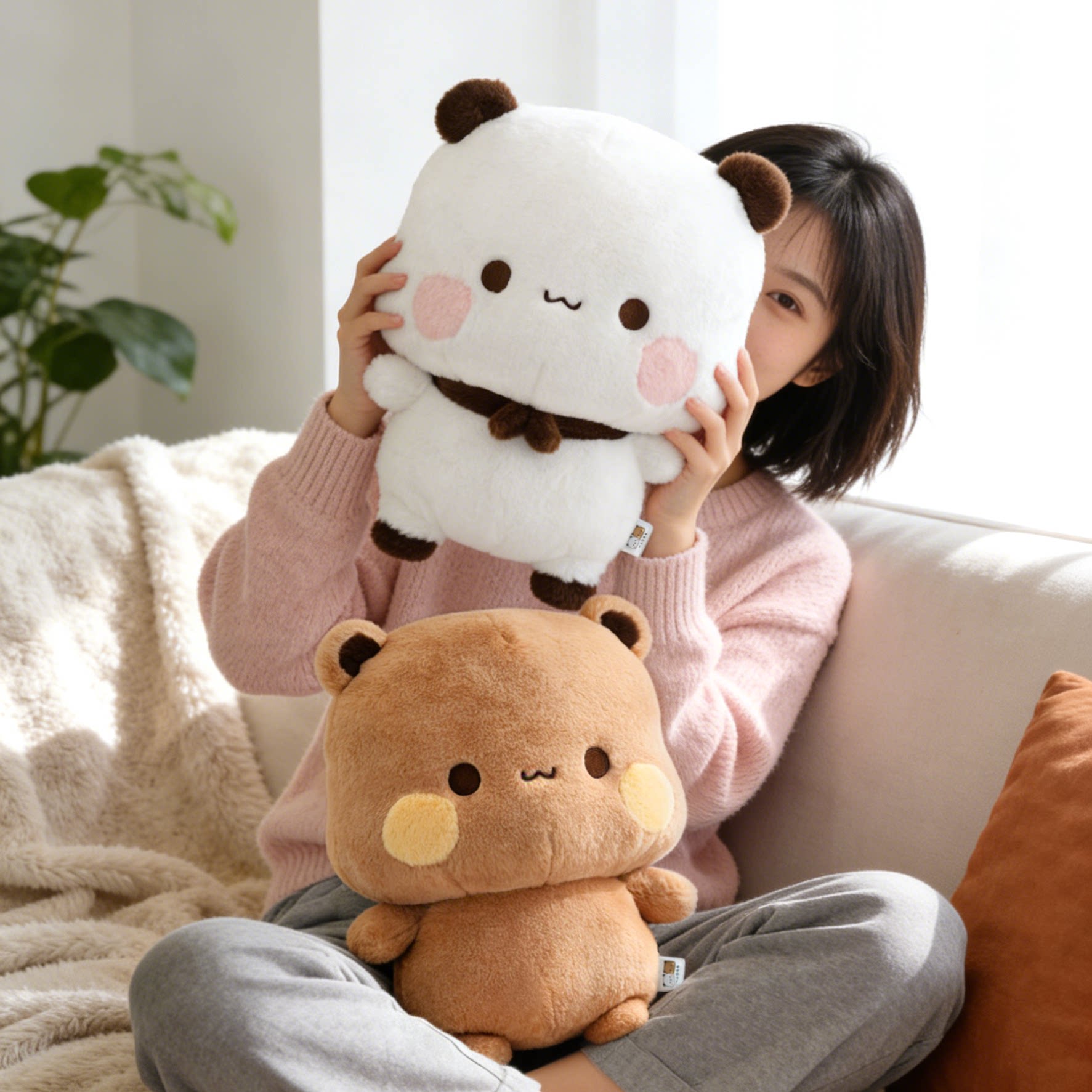 Cute Bubu Dudu Plush Doll Stuffed Animal Sleeping Pillow Toy Cartoon Figure Souvenir Gift - Image 3