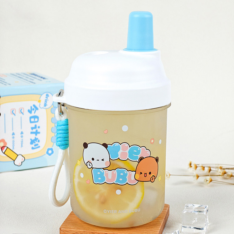 Bubbu Dudu Straw Cup | High-Appearance Summer Portable Cup, Heat-Resistant & Drop-Proof Water Bottle - Image 6
