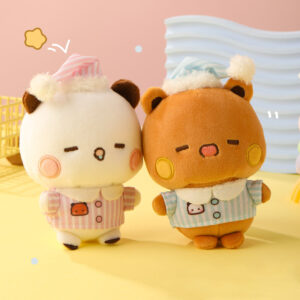Romantic Gift for Couples Bubududu Plush Pendant in Pajama Style