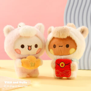 Official Bubu Dudu 12cm Pony Plush PendantSoft Keychain Valentine’s & Birthday Gift for Her