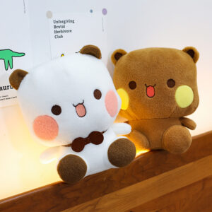 Cute Bubu Dudu Cartoon Bear Plush Doll Stuffed Toy Soothing Sleep Hug Pillow Birthday Gift for Girls