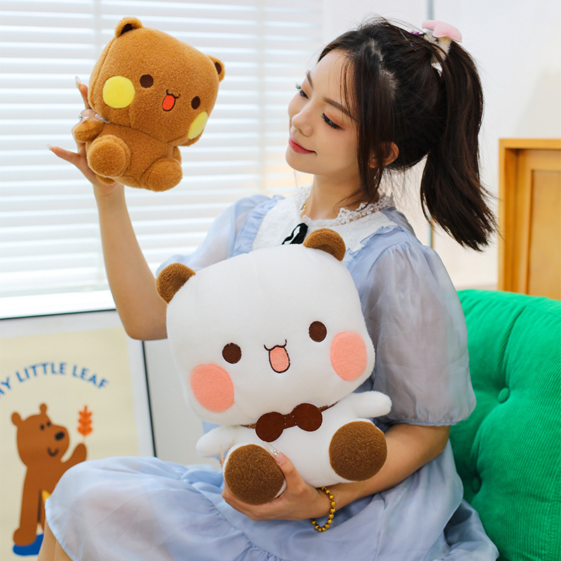 Cute Bubu Dudu Cartoon Bear Plush Doll Stuffed Toy Soothing Sleep Hug Pillow Birthday Gift for Girls - Image 3